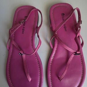 Etienne Aigner Pink Strappy Sandals